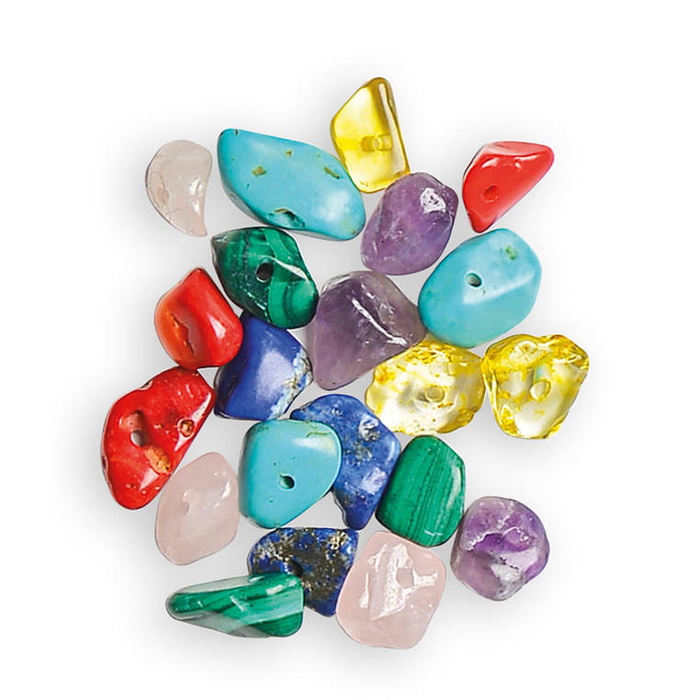 Zestaw kreatywny do tworzenia biżuterii z kamieniami przynoszącymi szczęście Janod J07938