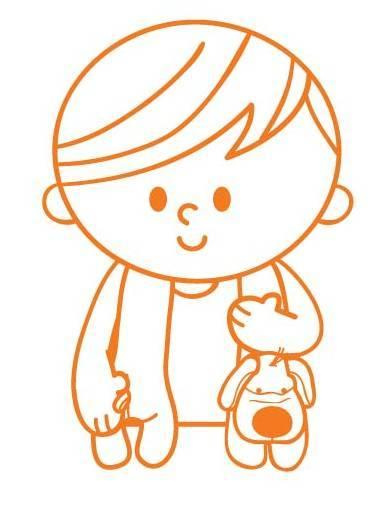 Uspokajająca nakładka na ramiona pies czerwony Training2s K's Kids KAKT21001