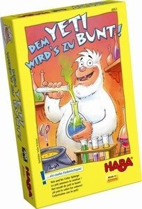 Yeti eksperymentuje z kolorami, Haba - gry edukacyjne dla 4 latka