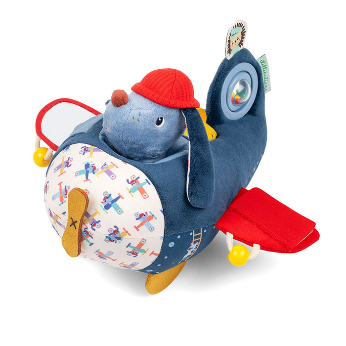 Przytulanka piesek z koszyczkiem i akcesoriami Piesek Jules Lilliputiens 83547