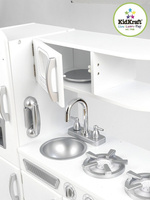 Kuchnia drewniana, "Biały vintage", KK53208-KidKraft, kuchnie dla dzieci