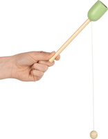 Gra zręcznościowa Złap piłeczkę Zestaw 4 kolorów Small Foot 12609 zabawki drewniane