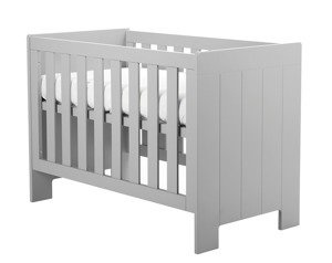 Szare Łóżeczko 120x60 Pinio Calmo