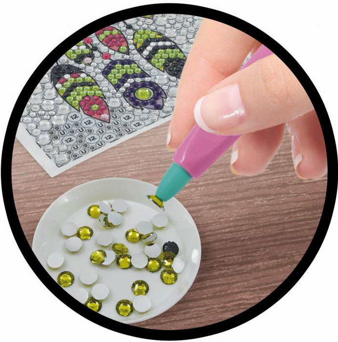 Mozaiki z kryształków - ŁAPACZ SNÓW DP006-Buki, zestaw artystyczny dla dzieci