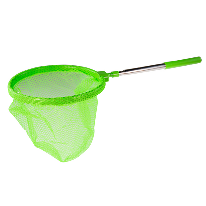 Zielona siatka na motyle z teleskopową rączką 34038-Bigjigs Toys, zabawy w plenerze