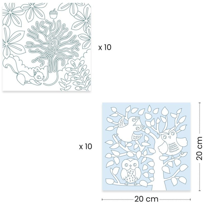 Kolorowanki z grami Las Djeco DJ00052