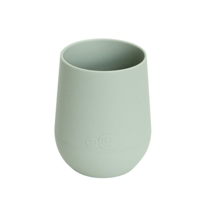 Silikonowy kubeczek Mini Cup pastelowa zieleń EUMCS001-EZPZ, kubki dla dzieci