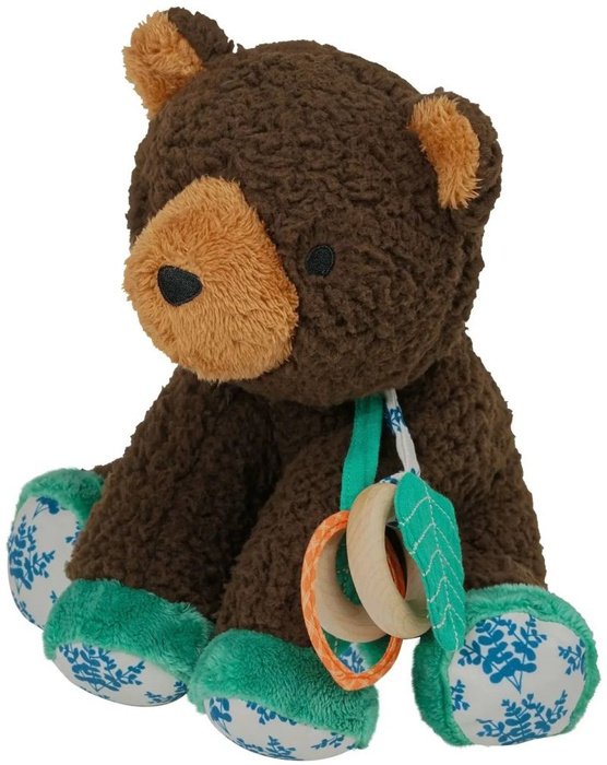 Zabawka dla najmłodszych wielofunkcyjny miś z gryzakiem Manhattan Toy 162870 przytulanka