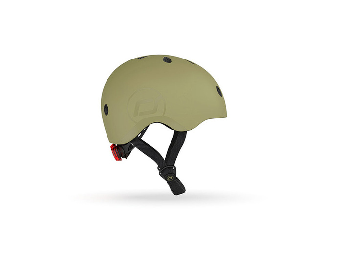 Kask S-M dla dzieci 3+ Olive Scootandride S00008