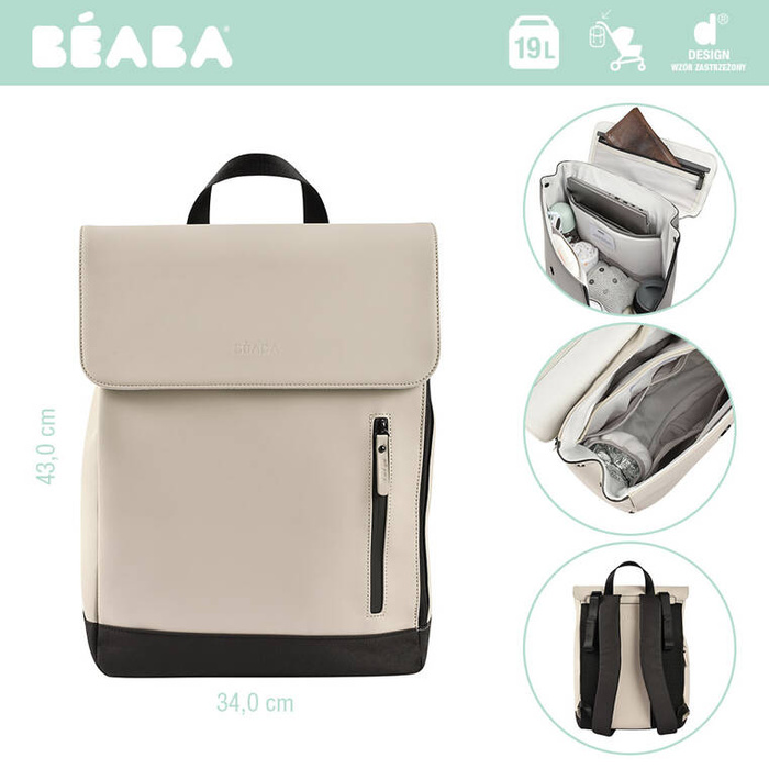 Plecak dla rodzica Oslo Clay Beaba 940321