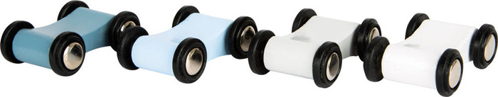 Zjeżdżalnia dla samochodzików Blue Wonder 11651-Small foot, tory wyścigowe i zjeżdżalnie dla autek