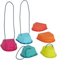 Kolorowe szczudła kubeczkowe steppery dla dzieci Step-n-Stomp B.Toys BX2190Z