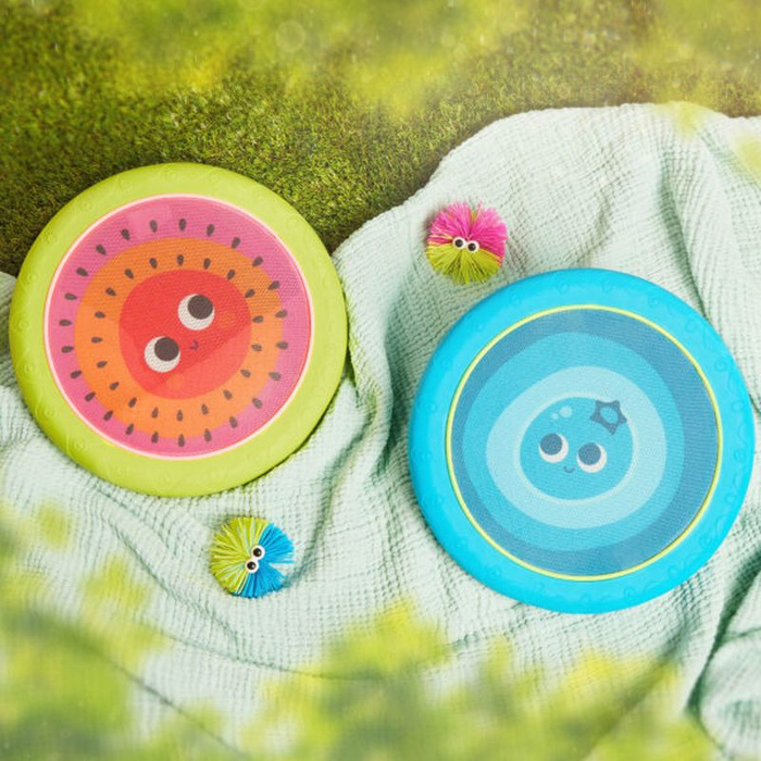 Gra zręcznościowa sprężyste dyski z kudłatymi piłeczkami Poppin’ Paddles B.Toys BX1916Z