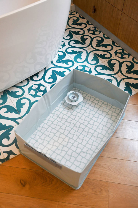 Składana wanienka Cameleo Pop Up Bath Green Blue Beaba 920372