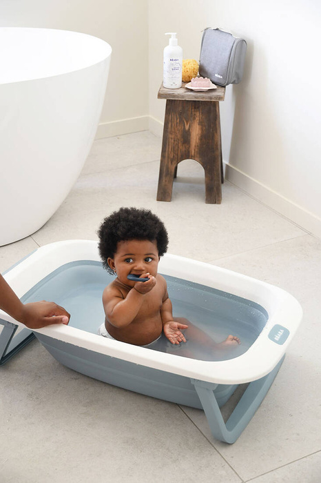 Składana wanienka dla dziecka Eazy Pop Camélé'O Bleu baltique Beaba 920403