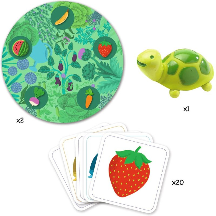 Gra planszowa dla dzieci Little Memo Garden Djeco DJ08559 gry pamięciowe