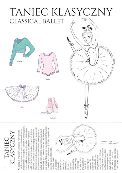 Taniec Teczka inspiracji ZT8535-Zuzu Toys, książeczki edukacyjne i kreatywne