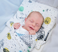 Szczotka z koziego włosia Podróżnik LL5466-Lullalove, wyprawka dla niemowlaka