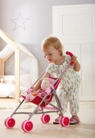 Wózek Spacerówka dla lalek HB303815-Haba, zabawki dla dziewczynek 