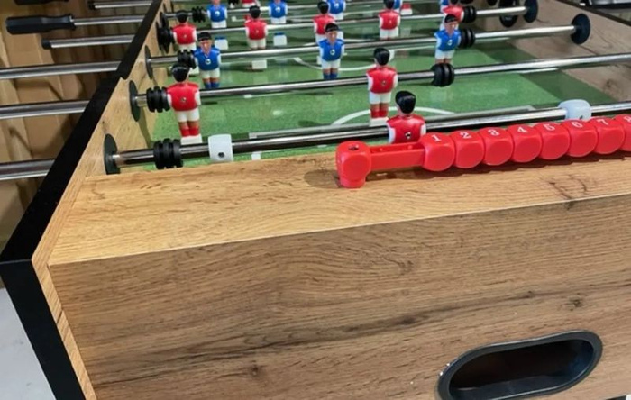 Składany stół do piłkarzyków Wielki mecz gra w piłkarzyki