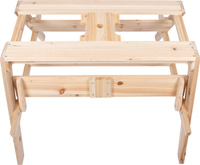 Drewniany stolik dla dzieci do zabawy piaskiem wodą błotem 12422 Small Foot Outdoor zabawki ogrodowe