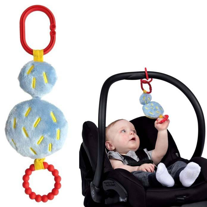 Zawieszka do wózka Puchaty kaktus 216380-Manhattan Toy, zabawki dla niemowląt