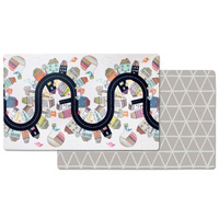 Dwustronny dywan piankowy Wesołe Podwórko 243102-Skip Hop