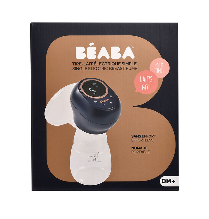 Laktator elektryczny pojedynczy 180 ml Night Blue Beaba 911737