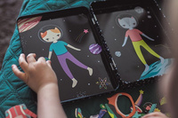 Kreatywna układanka magnetyczna Kosmiczny kot MP68033-Mudpuppy, zestawy kreatywne