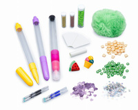 Zestaw diy dla dzieci długopisy i mazak Słodkości Buki FK010