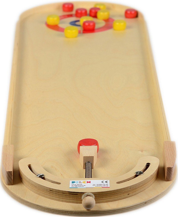 Curling stołowy, 120002-Pilch, gry drewniane