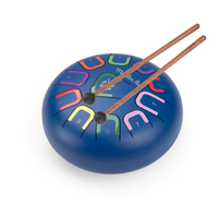 Bębenek językowy maxi niebieski PUCE & PILOU Moulin Roty 684088 instrumenty dla dzieci