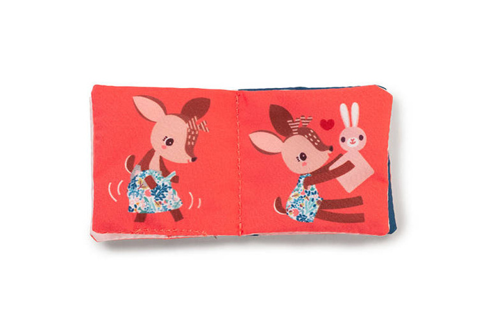 Przytulanka Sarenka Stella z torbą i akcesoriami 7 elementów 83376 Lilliputiens