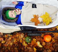 Bambusowy koc Milk coffee beż LL0355-Lullalove, kocyki dla dzieci