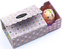 Pokoik Violet w magnetycznym pudełku Tinyly Djeco DJ06965 zestawy do zabawy lalkami