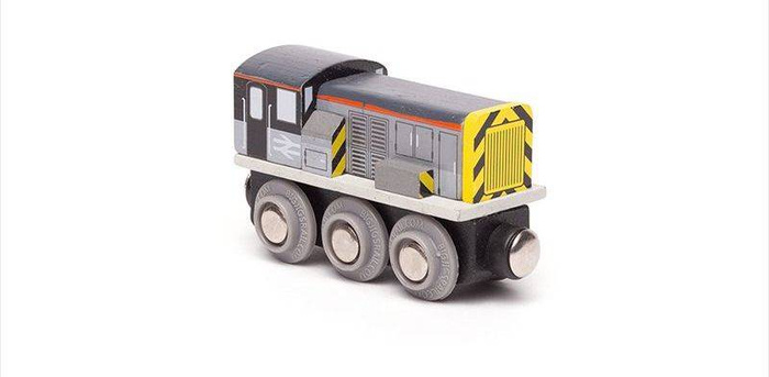 Lokomotywa do pociągu Class 8 Diesel BJT498-Bigjigs Rail, kolejki dla dzieci