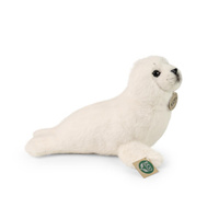 Pluszowa foka biała 30 cm Rappa 240155