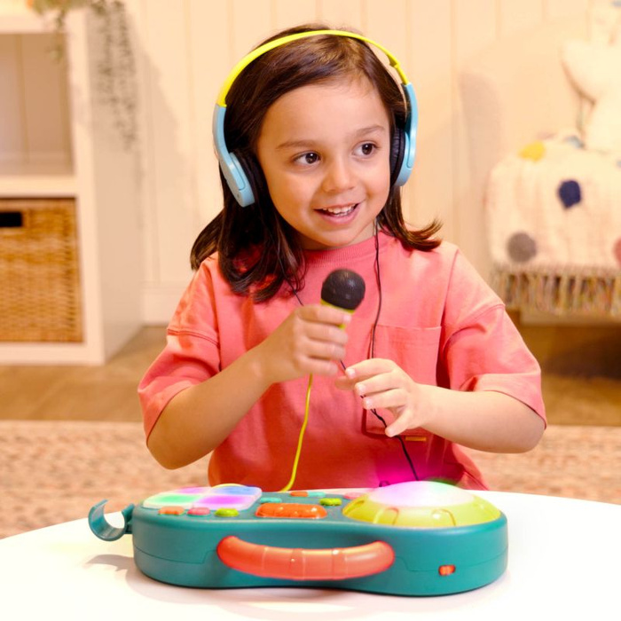 Konsola DJ-a do miksowania muzyki dla dzieci B. MiniMixer B.Toys BX2325Z