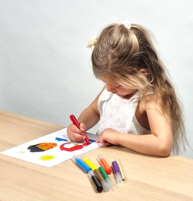 Zestaw artystyczny Moje pierwsze rysunki Buki FK006 ramka na obrazki zdjęcia