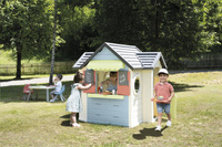 Domek Szefa Kuchni Smoby 810407 z przyborami i akcesoriami kuchennymi do kreatywnej zabawy dla dzieci