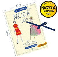 Moda Teczka inspiracji Zuzu Toys, książeczki edukacyjne