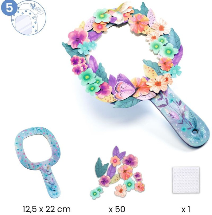 Zestaw artystyczny 5 w 1 Bajkowy świat Djeco DJ07934 zrób to sam