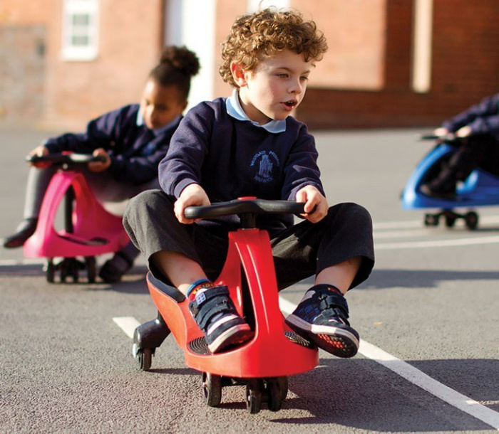 OUTLET Samobieżny jeździk Szary SI2000GR-Didicar, pojazdy dla dzieci