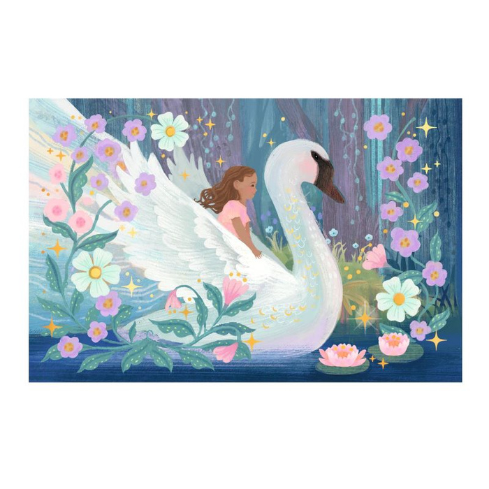 Kreatywny zestaw do tworzenia zaproszeń Jednorożec Djeco DD03494 kreatywne zabawki