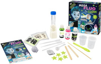 Eksperymenty dla dzieci Zestaw MEGA FLUO&GLOW 2162 Buki