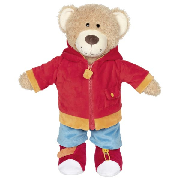 Zabawka edukacyjna Miś Brommel do nauki ubierania i ćwiczenia motoryki Goki 50952