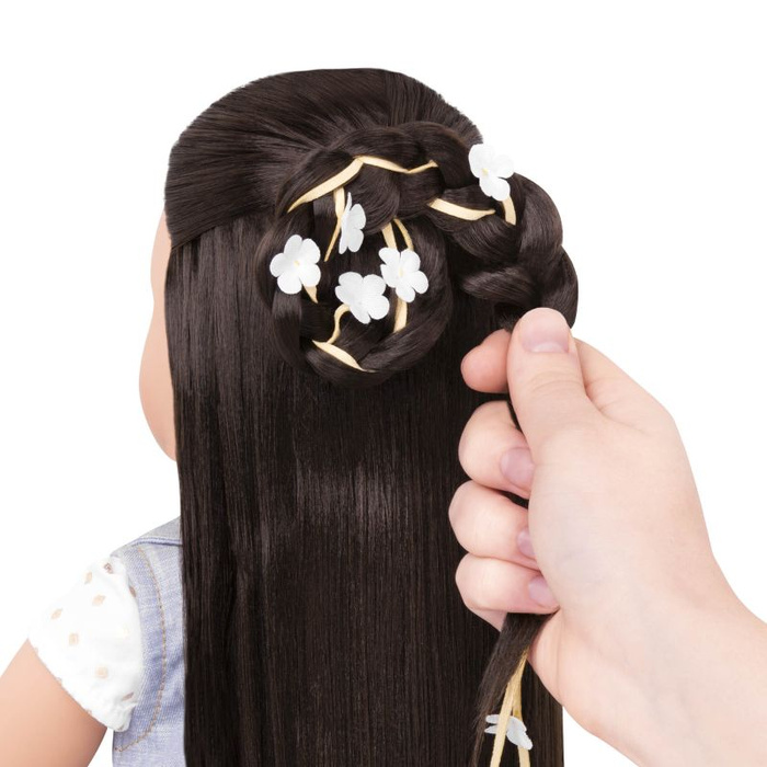 Lalka Kaelyn 46cm z regulowanymi włosami i akcesoriami Our Generation BD31204Z