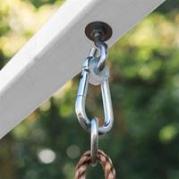 Drewniany Plac zabaw AXI A025.132.82 Wieża Huśtawki Drabinki wspinaczkowe Zjeżdżalnia i Piaskownica dla dzieci