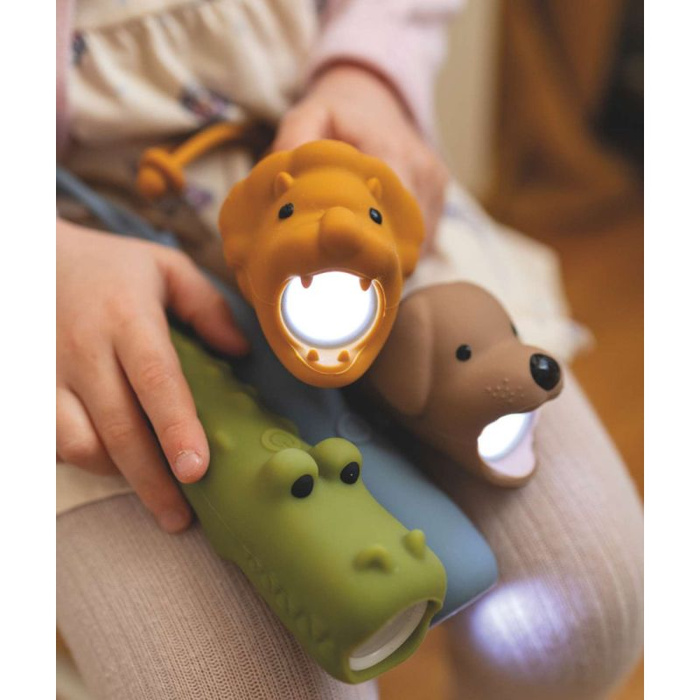 Latarka dla dzieci Lew Leo Rabbit & Friends 52-0083