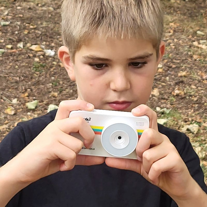 Aparat 2w1 Kamera na rower i kask Autofokus Zoom 16x kolorowy wyświetlacz CamPro Buki PV010